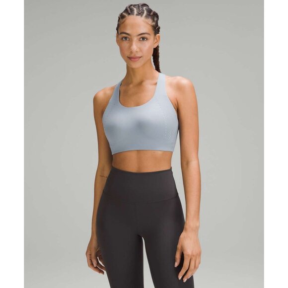 NWOT Lululemon Airsupport Bra High Support Chambray / Powder Blue 36DD - Picture 1 of 2
